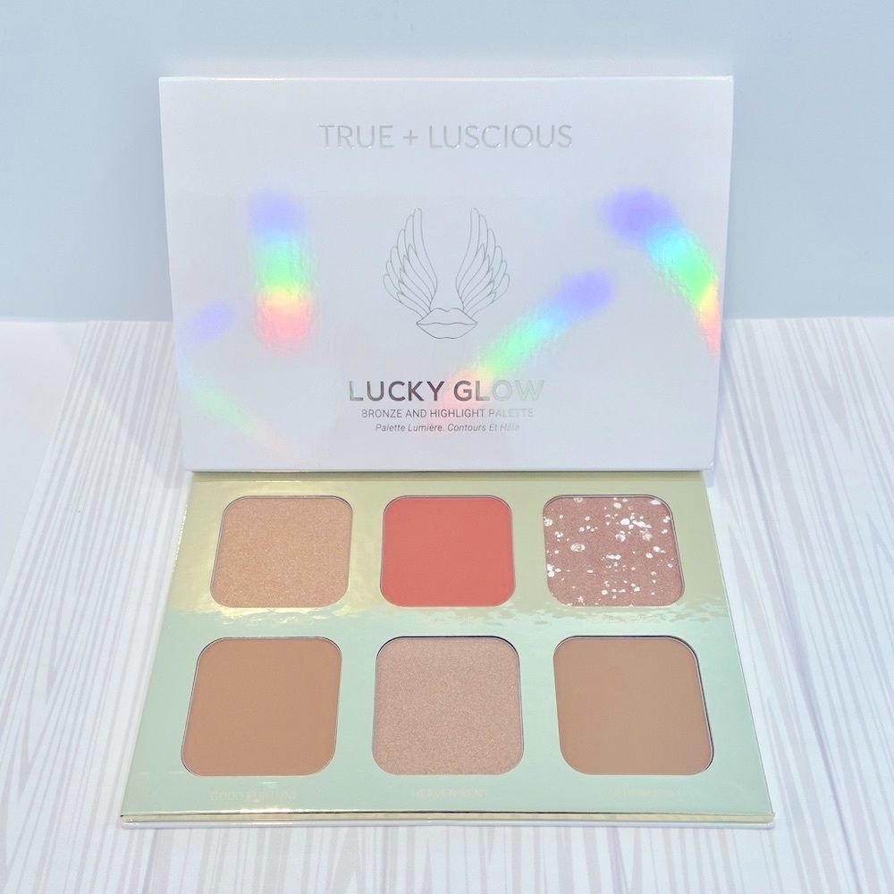 True & Luscious Lucky Glow Palette bronze & highlight palette. BNIB